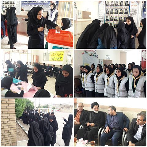 مشارکت هشت هزار و ۶۵۳ دانش آموز دهلرانی در انتخابات شوراها