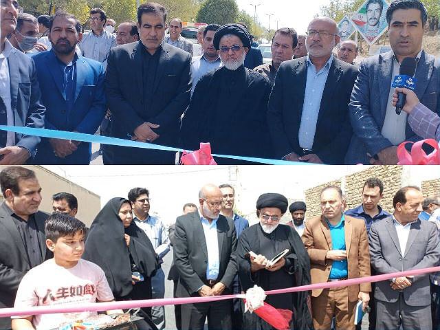 هشت پروژه عمرانی در زرین آباد و سراب میمه دهلران افتتاح و کلنگ زنی شد